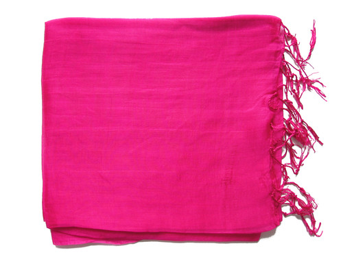 Seidenschal seidentuch magenta - seidenschal,