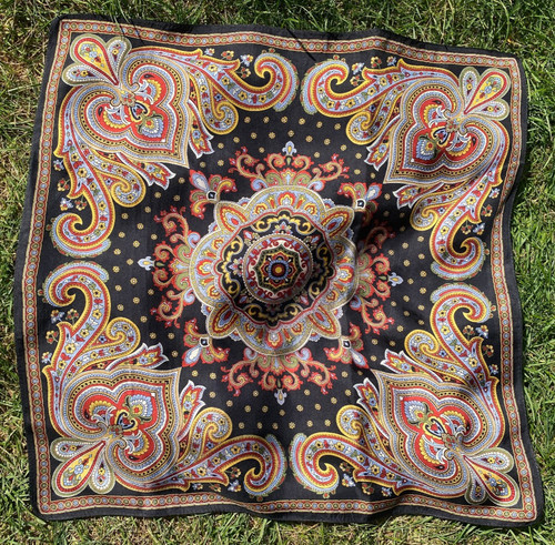 Luxus seidentuch 50x50 unisex - luxus,