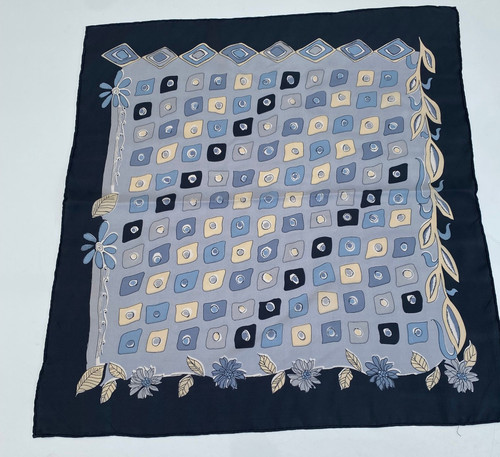 Vintage seidentuch 54x54 100 - vintage,
